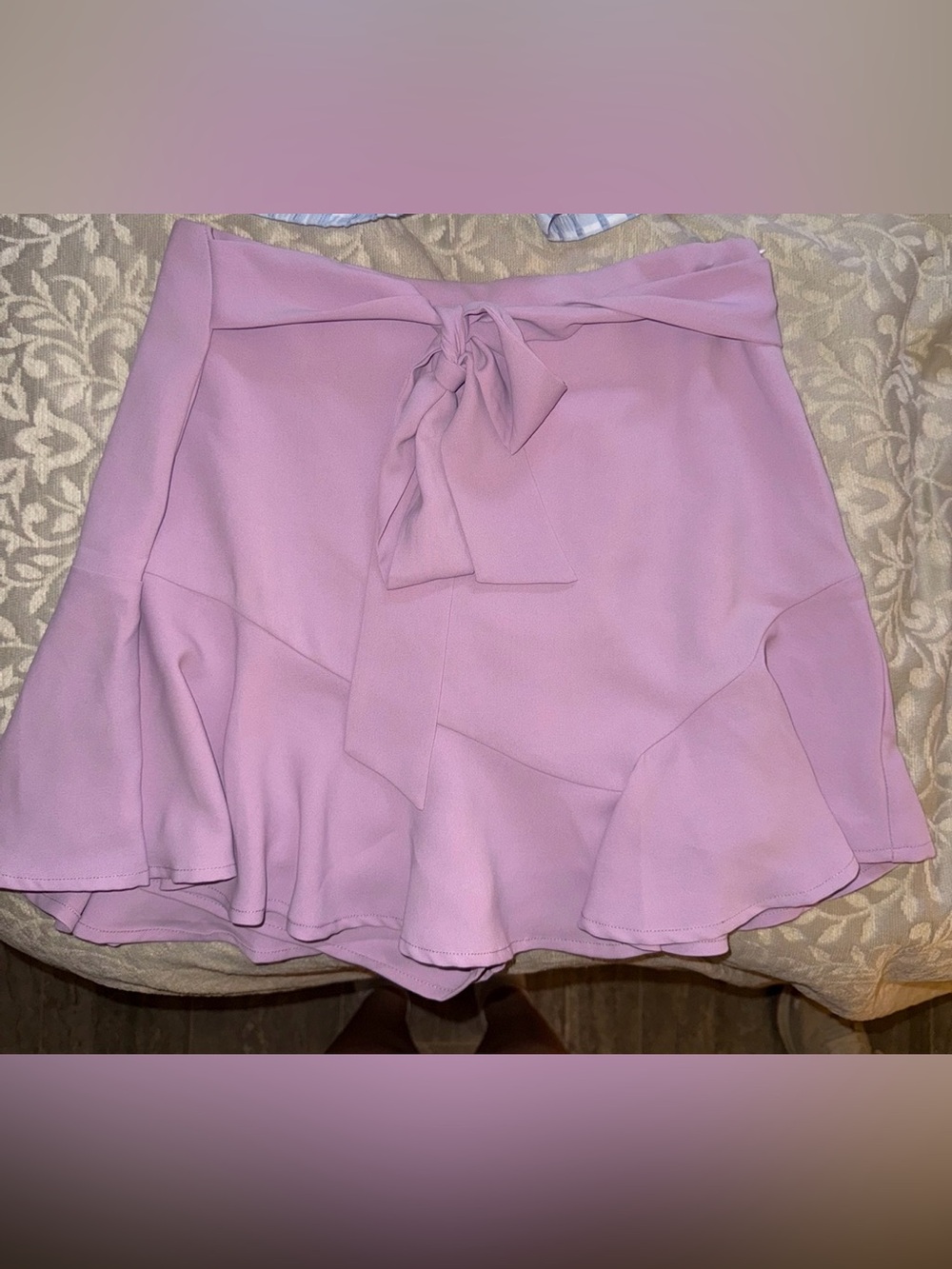 TCEC Lilac Draped Skort